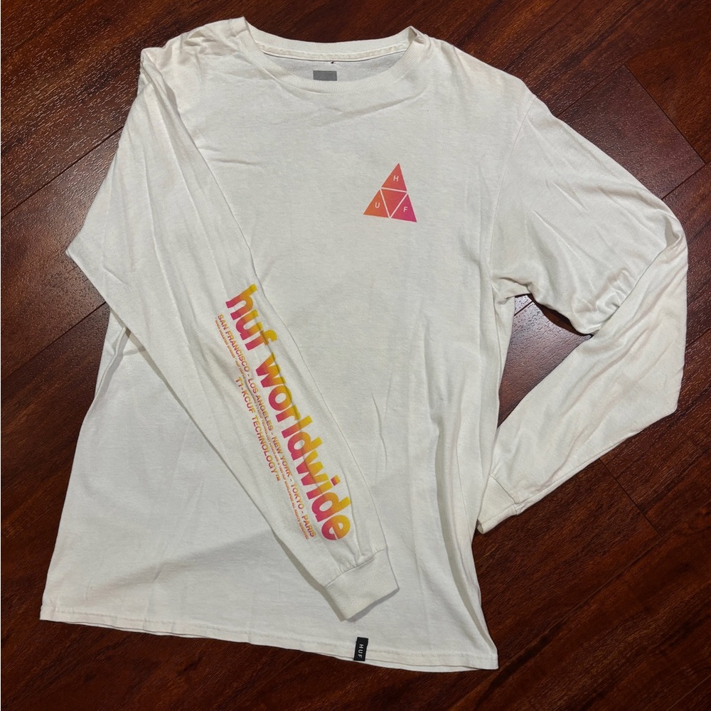 HUF Classic White Tee